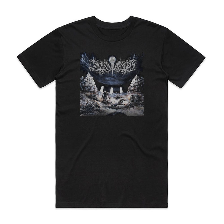 Kalmankantaja Routamaa Album Cover T-Shirt Black