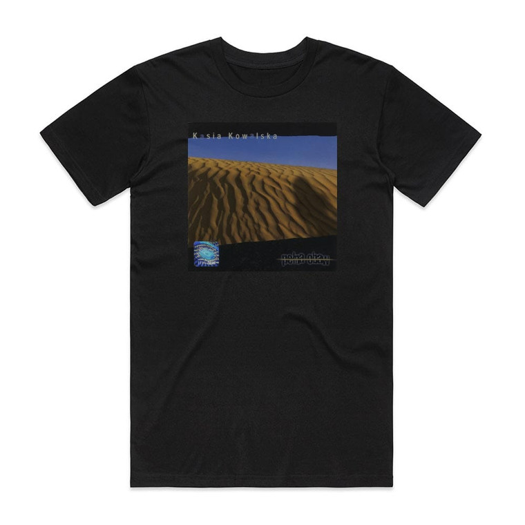 Kasia Kowalska Pena Obaw Album Cover T-Shirt Black