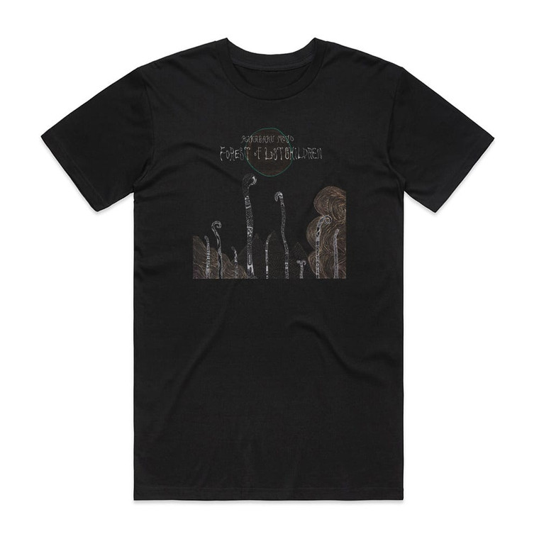 Kikagaku Moyo Forest Of Lost Children Album Cover T-Shirt Black