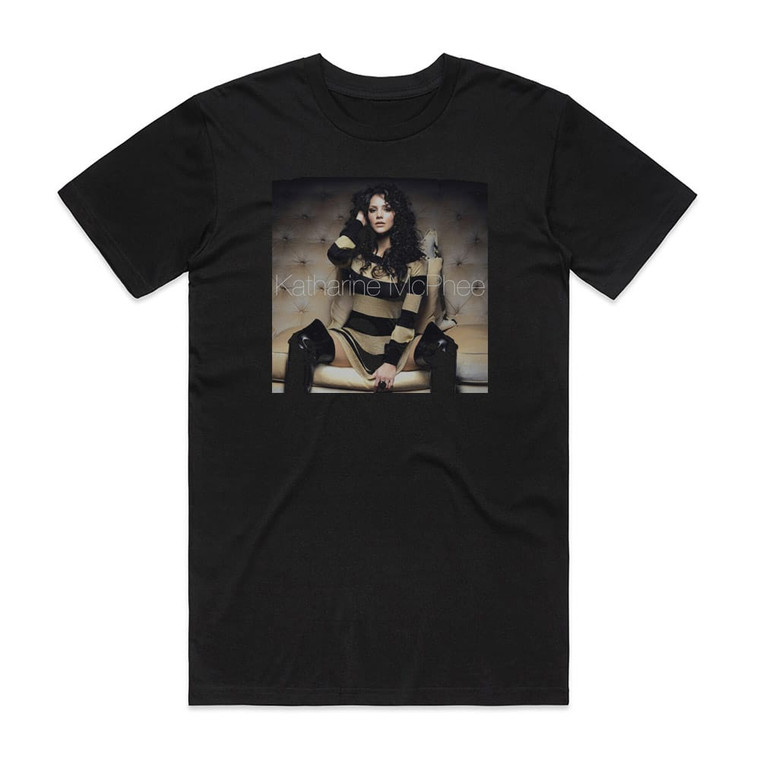 Katharine McPhee Katharine Mcphee Album Cover T-Shirt Black