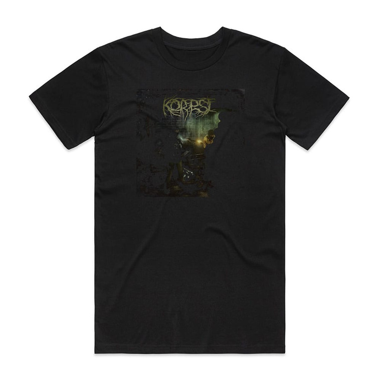 Korpse Korpse Album Cover T-Shirt Black