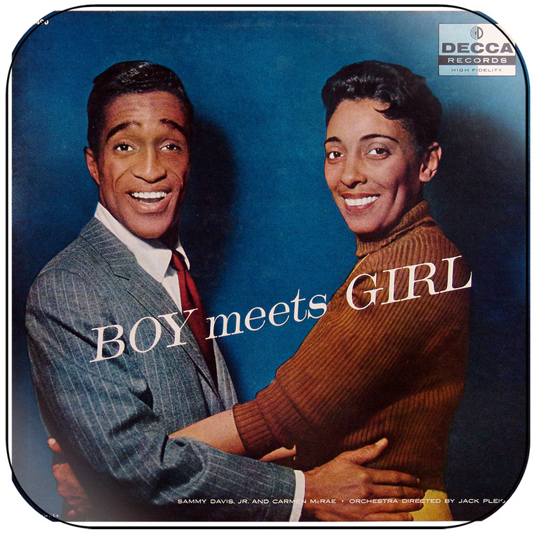 Sammy Davis Jr Boy Meets Girl Album Cover Sticker