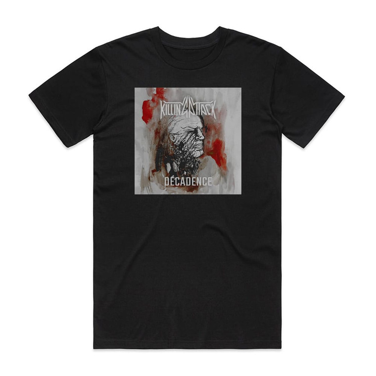Killing Attack Decadence Album Cover T-Shirt Black