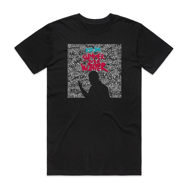 Kid Ink Summer In The Winter Album Cover T-Shirt Black