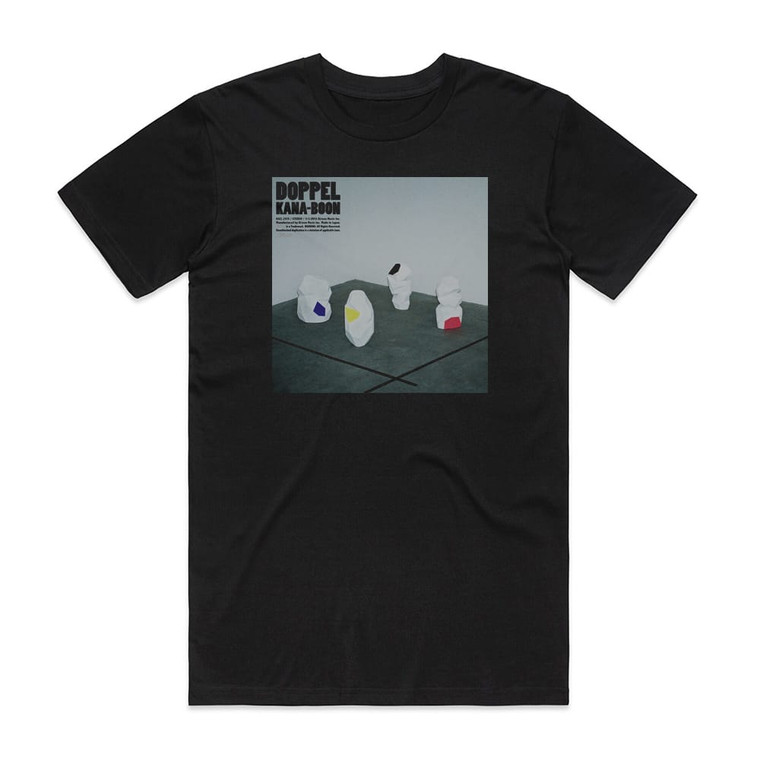 KANA-BOON Doppel Album Cover T-Shirt Black