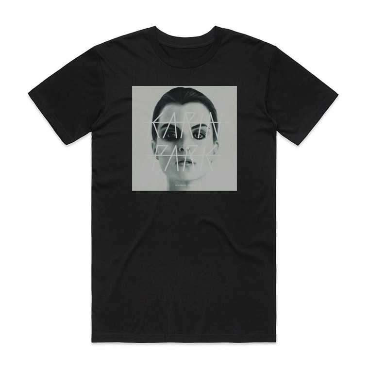 Karin Park Highwire Poetry Album Cover T-Shirt Black