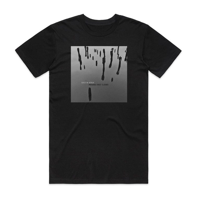 Kristin Hersh Possible Dust Clouds Album Cover T-Shirt Black