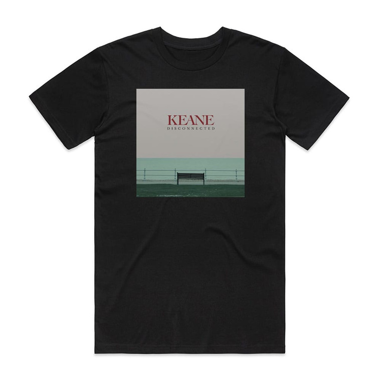 Keane Disconnected Album Cover T-Shirt Black