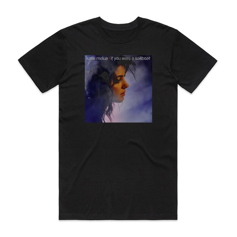 Katie Melua If You Were A Sailboat Album Cover T-Shirt Black