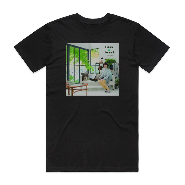 Kotringo Trick Tweet Album Cover T-Shirt Black Kotringo Trick Tweet Album Cover T-Shirt Black