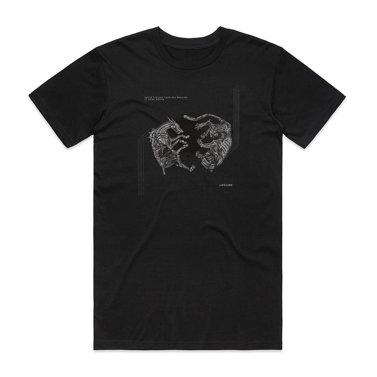 Kayzo Lifeline Album Cover T-Shirt Black Kayzo Lifeline Album Cover T-Shirt Black
