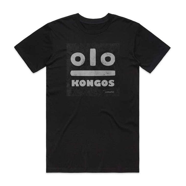 Kongos Lunatic Album Cover T-Shirt Black
