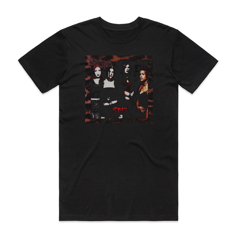 Kittie Spit Album Cover T-Shirt Black