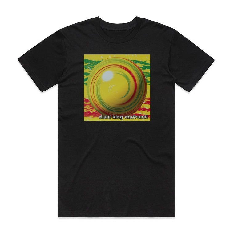 King Mafrundi Diah Album Cover T-Shirt Black