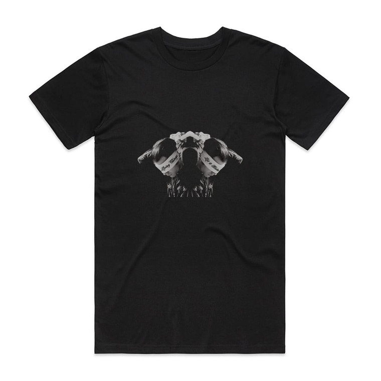 Living Things Let It Rain 1 Album Cover T-Shirt Black