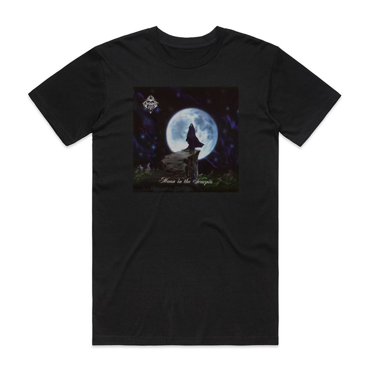 Limbonic Art Moon In The Scorpio Album Cover T-Shirt Black