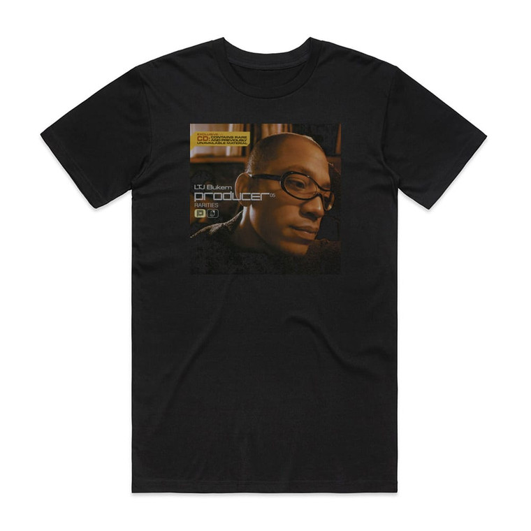 LTJ Bukem Producer 05 Rarities Album Cover T-Shirt Black