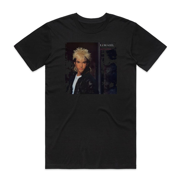 Limahl Dont Suppose Album Cover T-Shirt Black