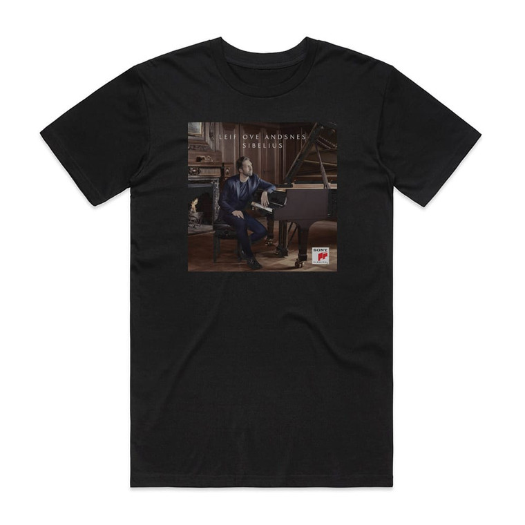Leif Ove Andsnes Sibelius Album Cover T-Shirt Black