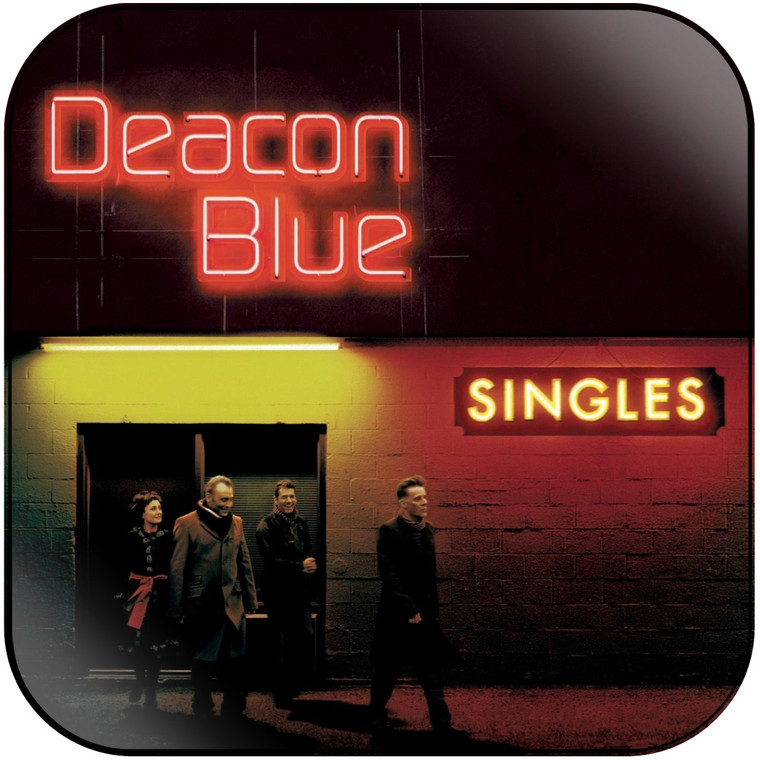 Deacon Blue Singles Album Cover Sticker
