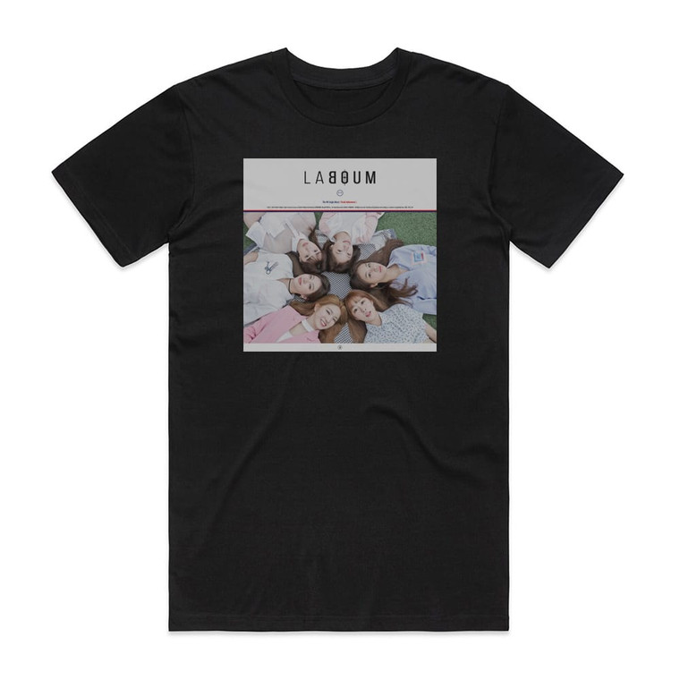 LABOUM Fresh Adventure Album Cover T-Shirt Black