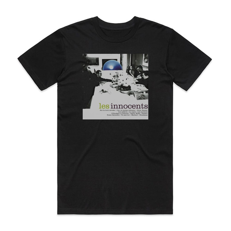 Les Innocents Les Innocents Album Cover T-Shirt Black