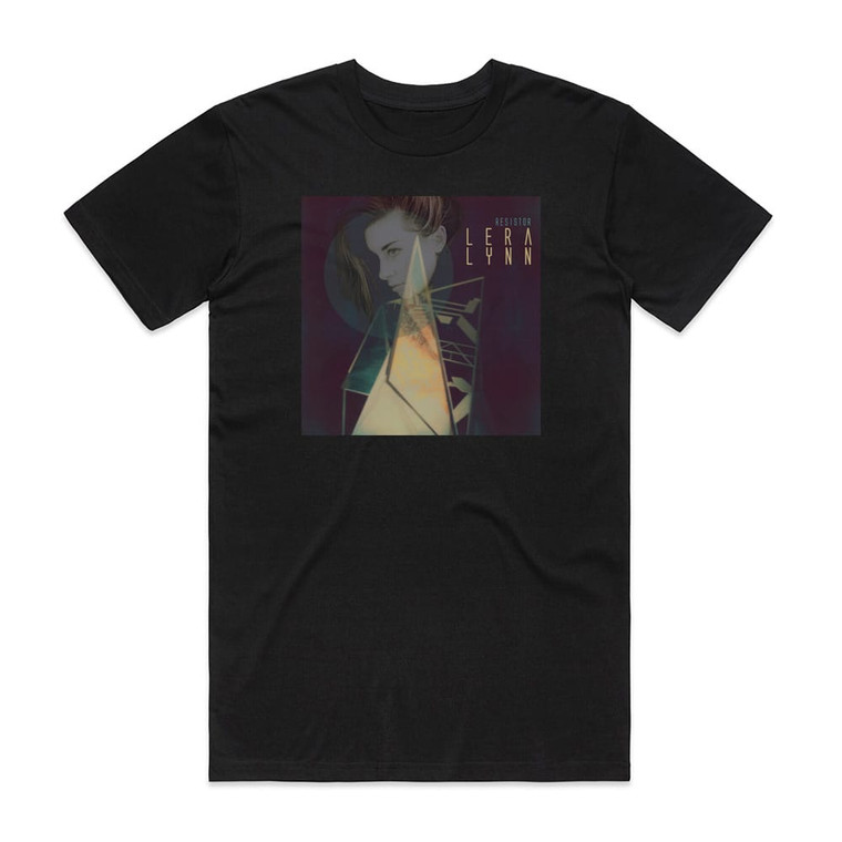 Lera Lynn Resistor Album Cover T-Shirt Black
