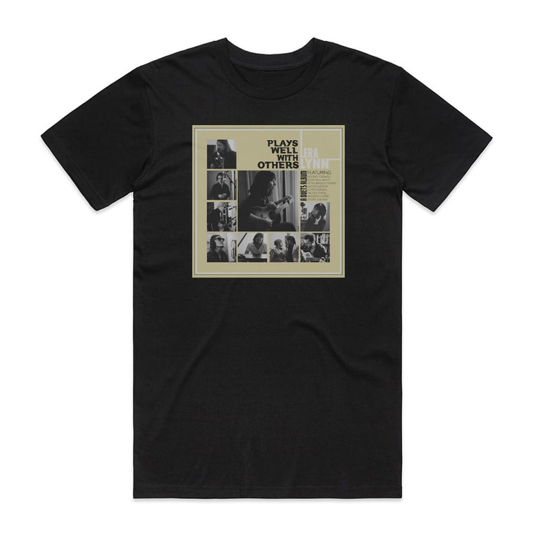 Lera Lynn Plays Well With Others Album Cover T-Shirt Black