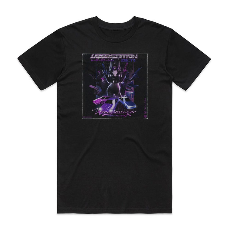 Lazer Station Weaponizer Album Cover T-Shirt Black