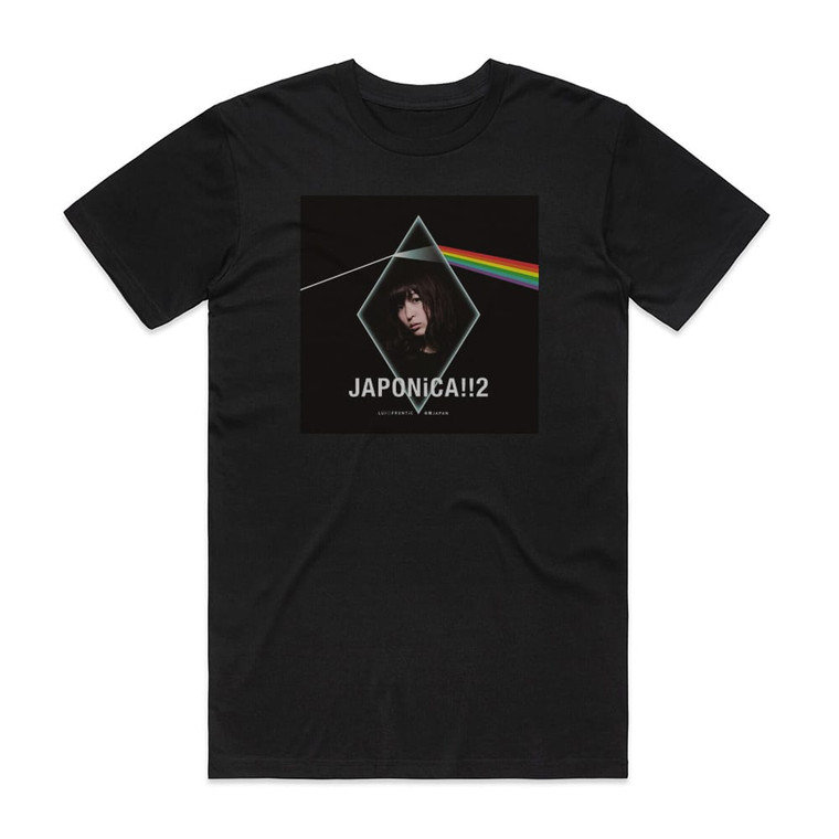 LUI FRONTiC Matsukuma JAPAN Japonica2 Album Cover T-Shirt Black