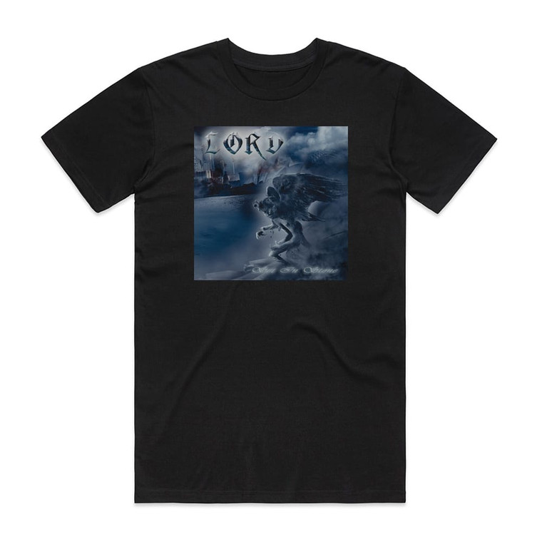 Lord Set In Stone Album Cover T-Shirt Black