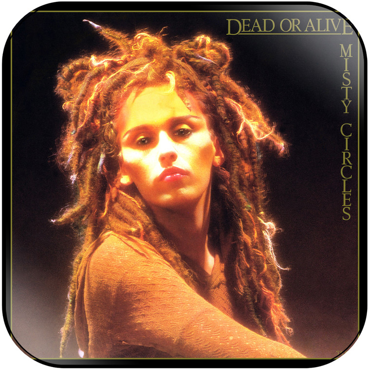 Dead or Alive Misty Circles Album Cover Sticker