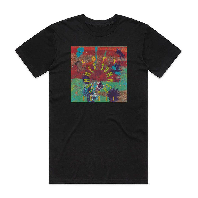 Loft Summer Summer Remix Album Cover T-Shirt Black