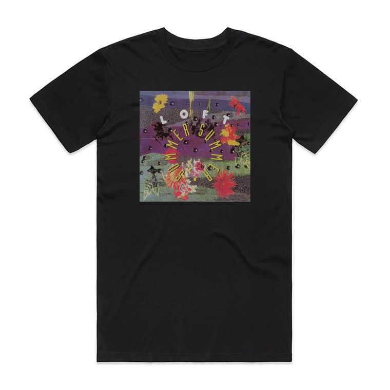 Loft Summer Summer Album Cover T-Shirt Black