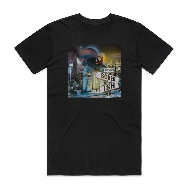Liz Phair Soberish Album Cover T-Shirt Black