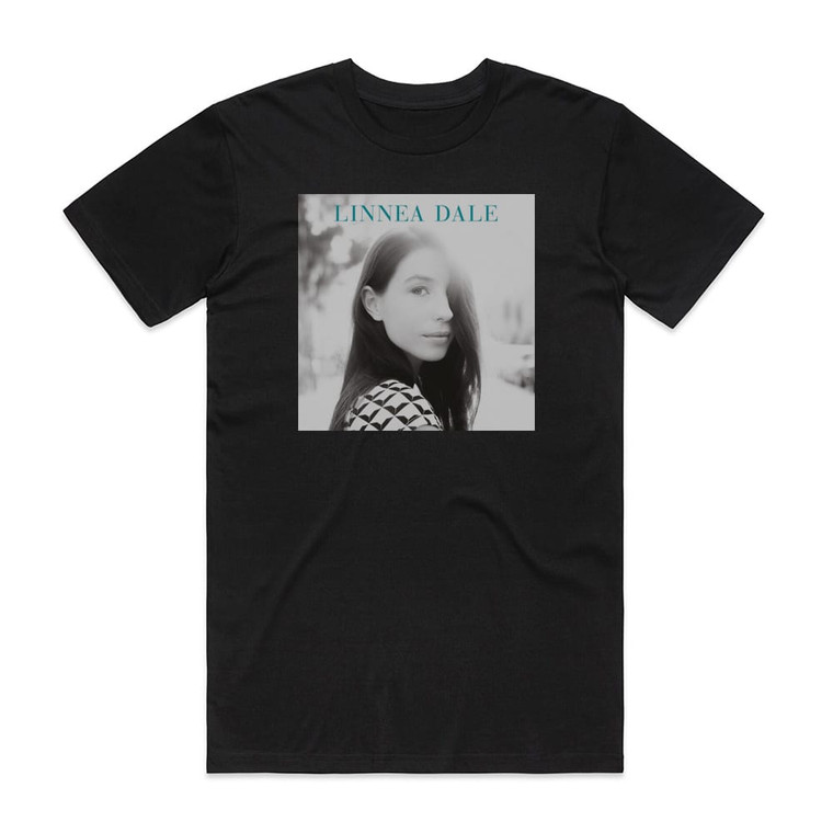 Linnea Dale Good Goodbyes Album Cover T-Shirt Black