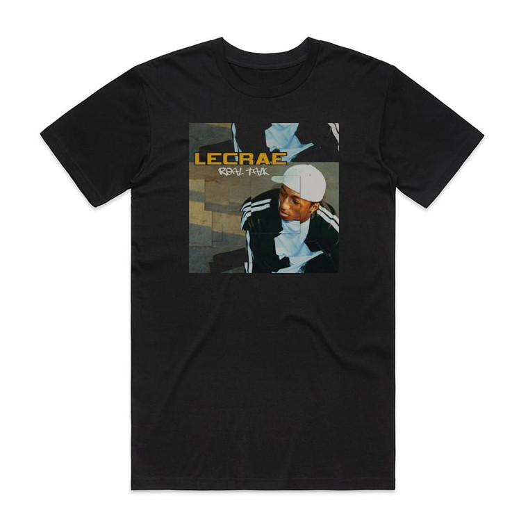 Lecrae Real Talk Album Cover T-Shirt Black