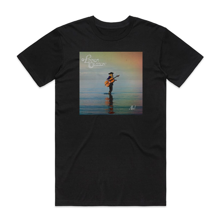 Linnea Olsson Ah Album Cover T-Shirt Black