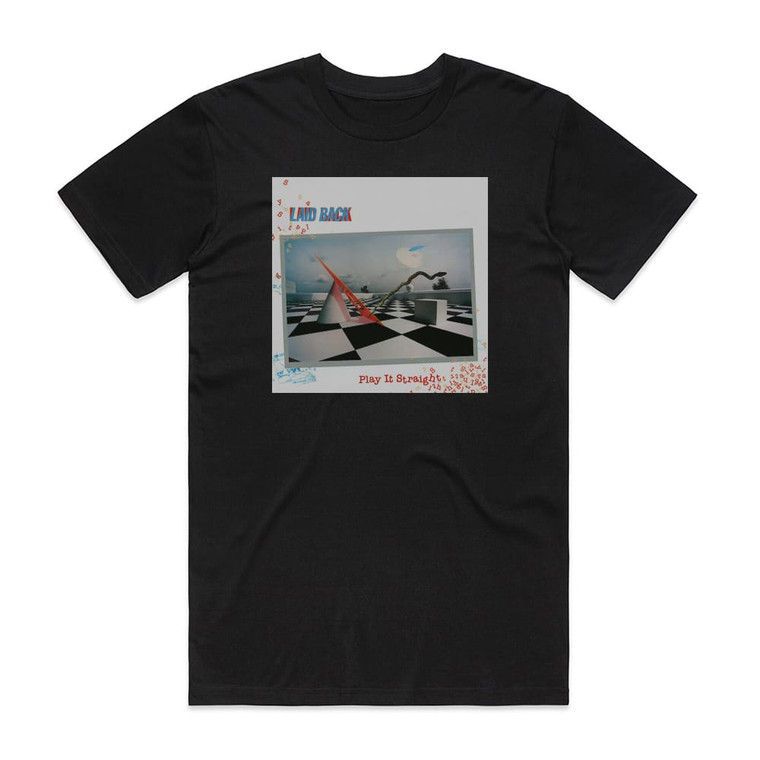 Laid Back Play It Straight Album Cover T-Shirt Black