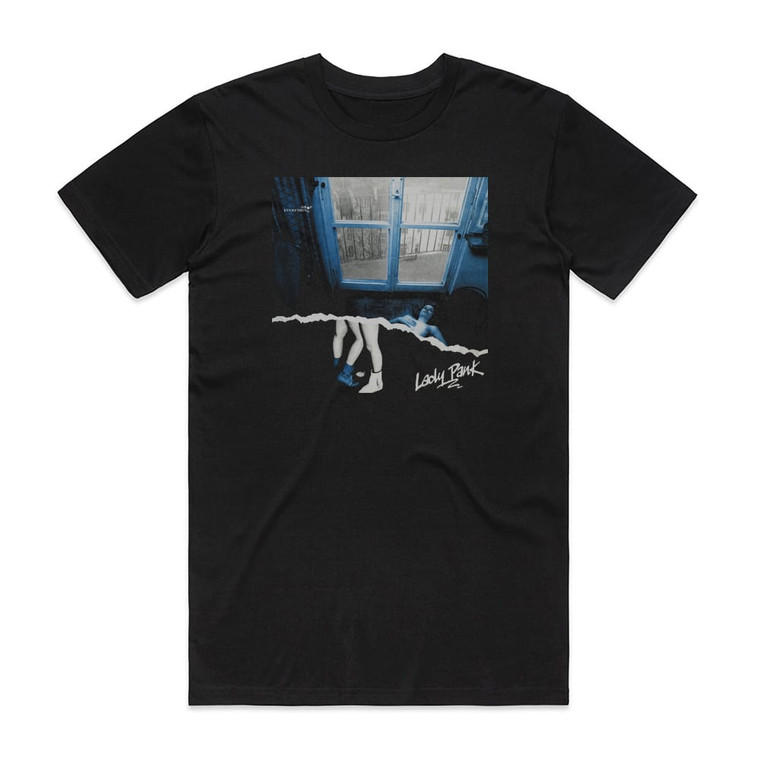 Lady Pank Drop Everything Album Cover T-Shirt Black