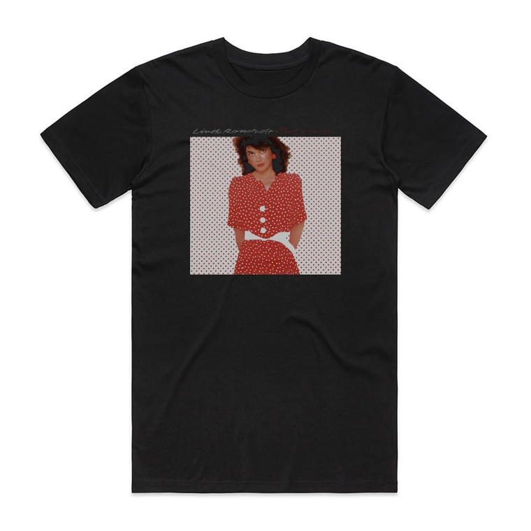 Linda Ronstadt Get Closer Album Cover T-Shirt Black