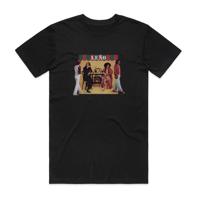 Leno Leo Album Cover T-Shirt Black