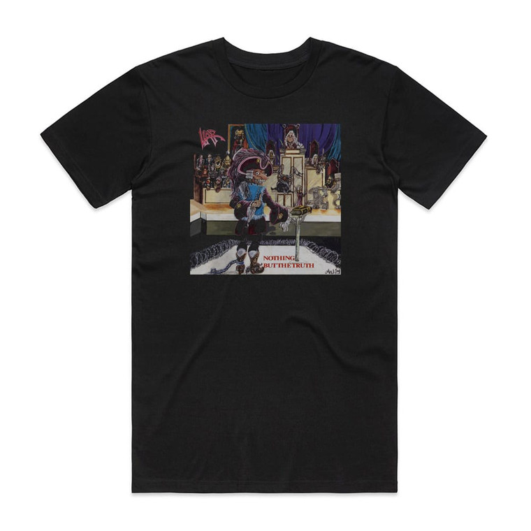 Liar Nothing But The Truth Album Cover T-Shirt Black