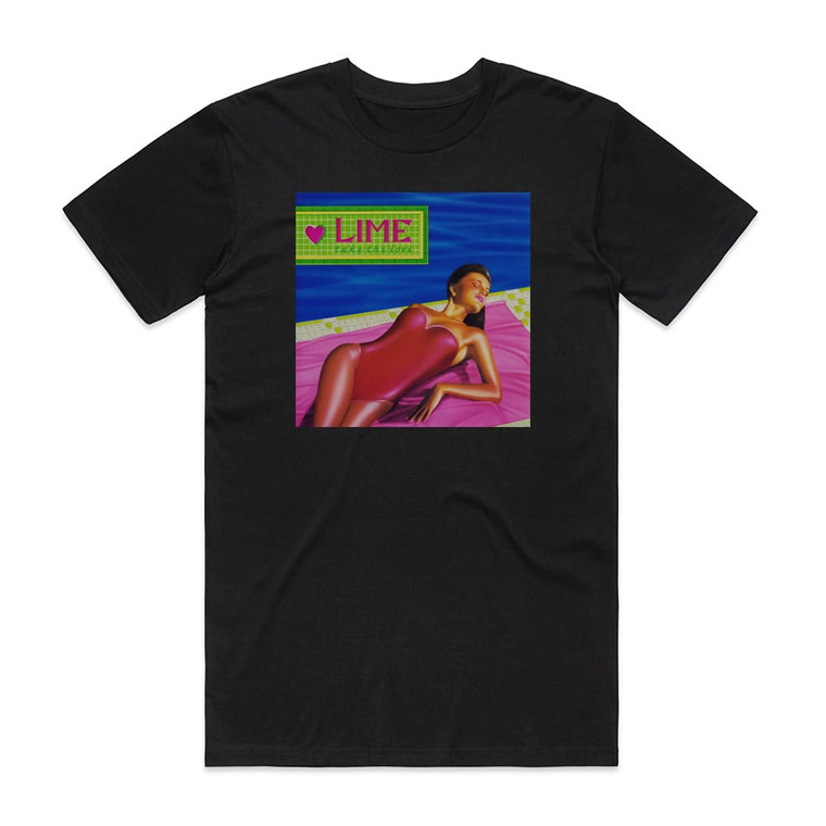 Lime The Greatest Hits 1 Album Cover T-Shirt Black