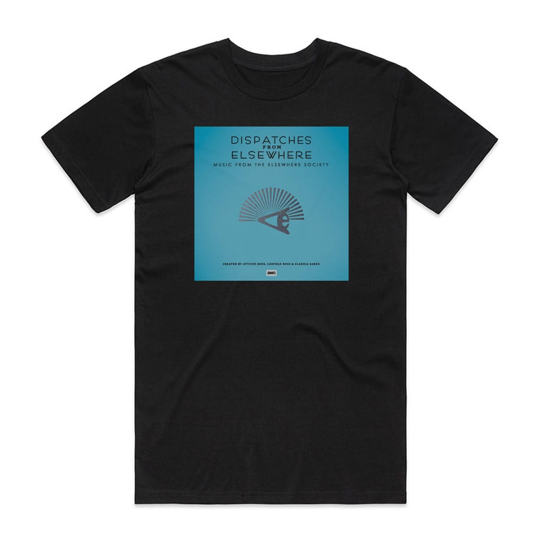 Leopold Ross Dispatches From Elsewhere Music From The Elsewhere Society Album Cover T-Shirt Black