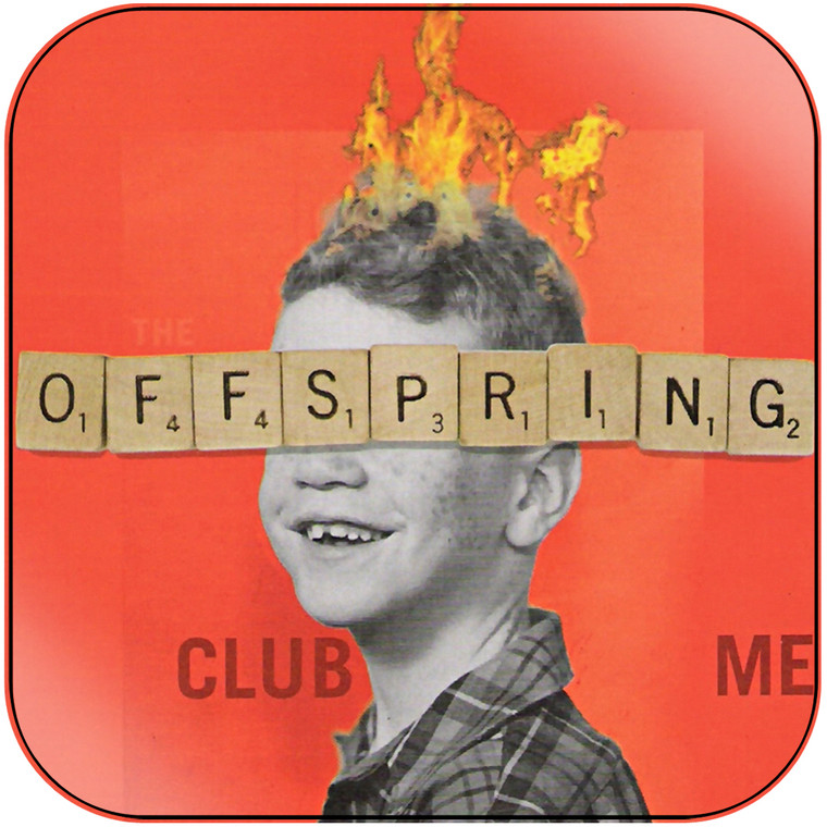 The Offspring Club Me Album Cover Sticker