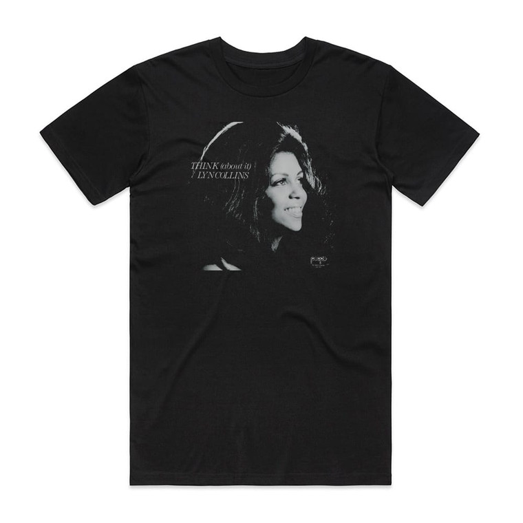 Lyn Collins Think About It Album Cover T-Shirt Black