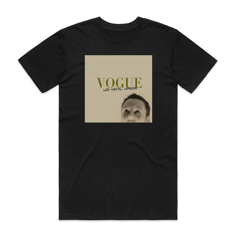 Leo Moracchioli Vogue Metal Version Album Cover T-Shirt Black