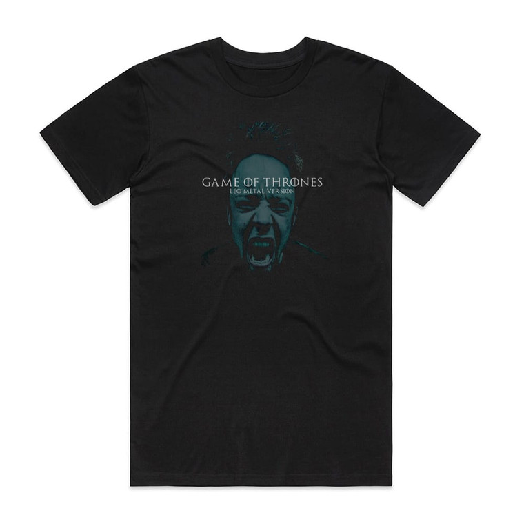 Leo Moracchioli Game Of Thrones Theme Metal Version Album Cover T-Shirt Black
