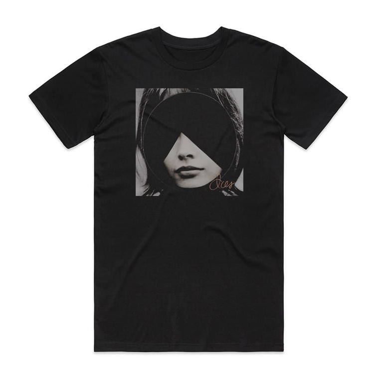Lia Ices Ices Album Cover T-Shirt Black